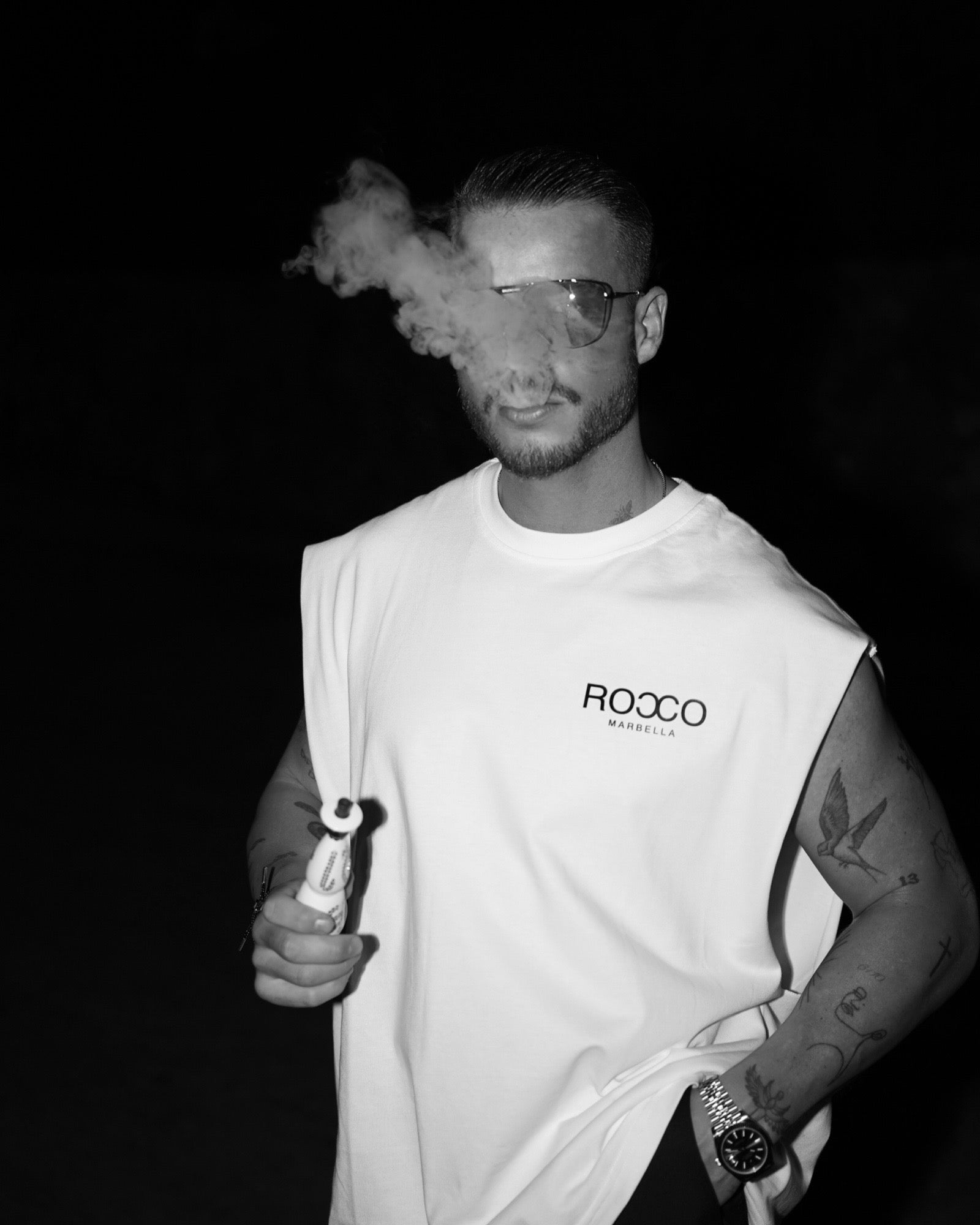 Rocco Oversized Tank – White