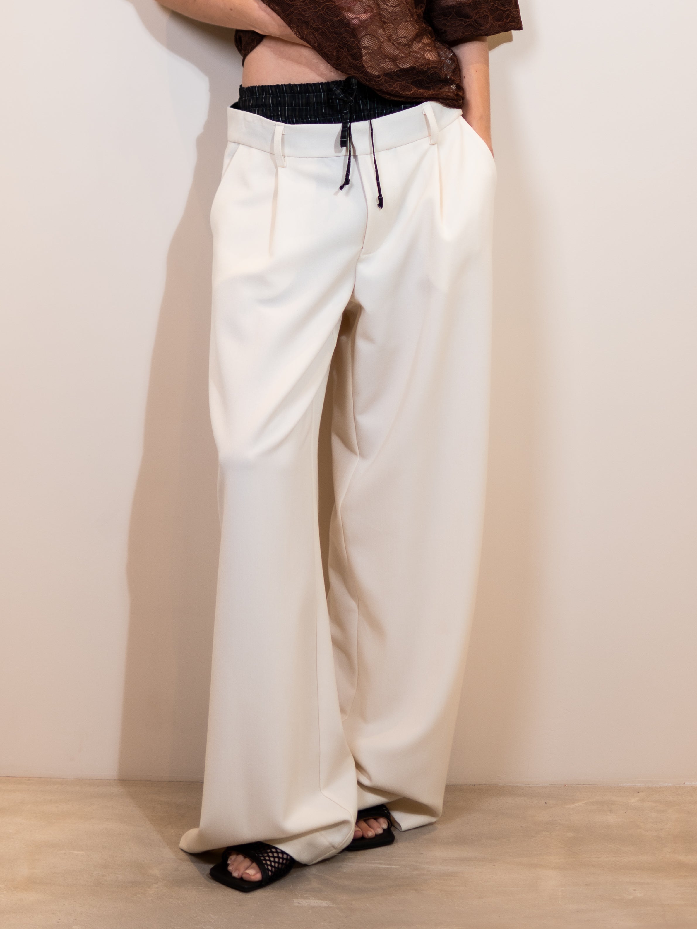Pants ELEGT White