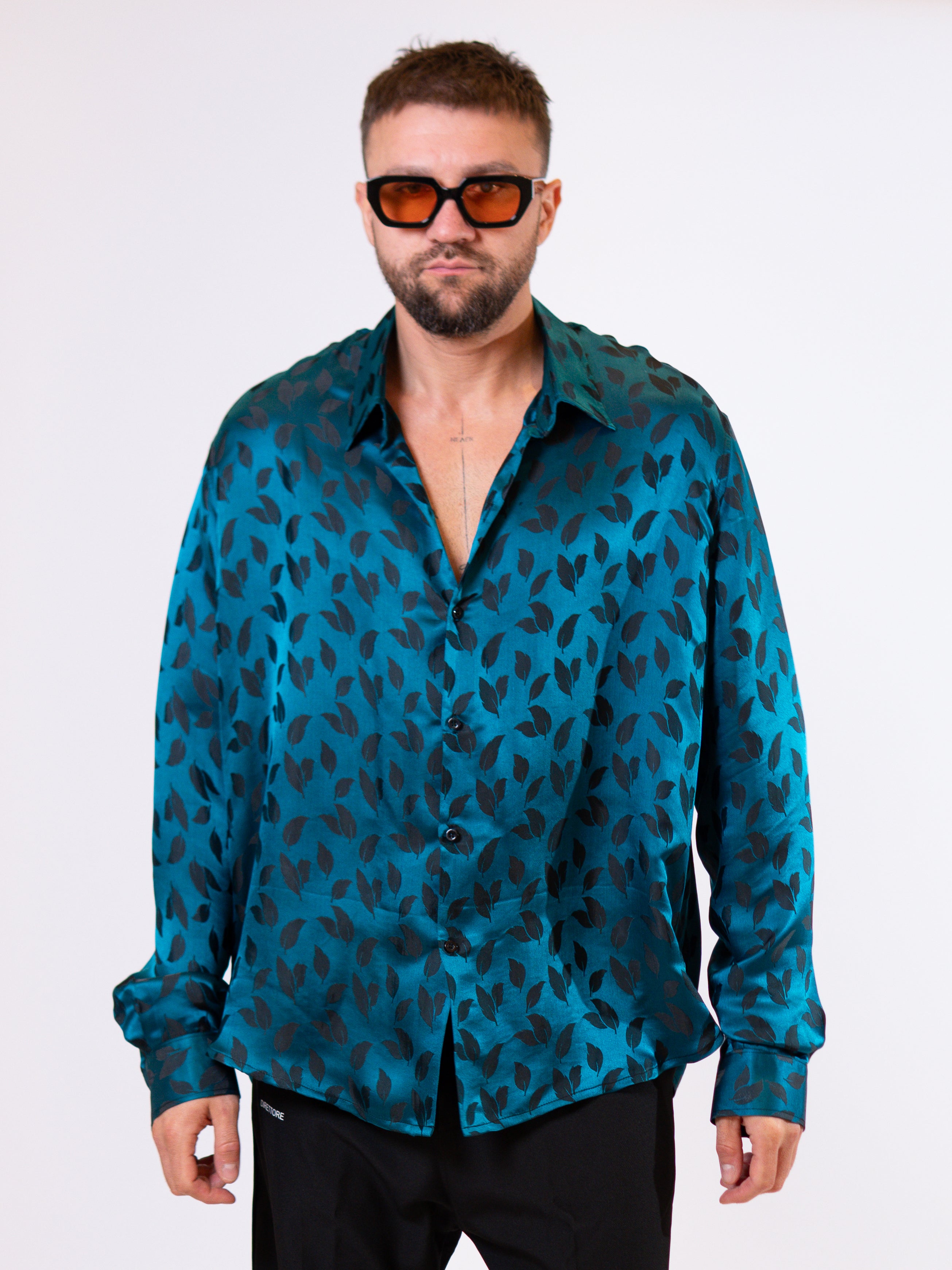 DIRETTORE silk shirt LEAVE