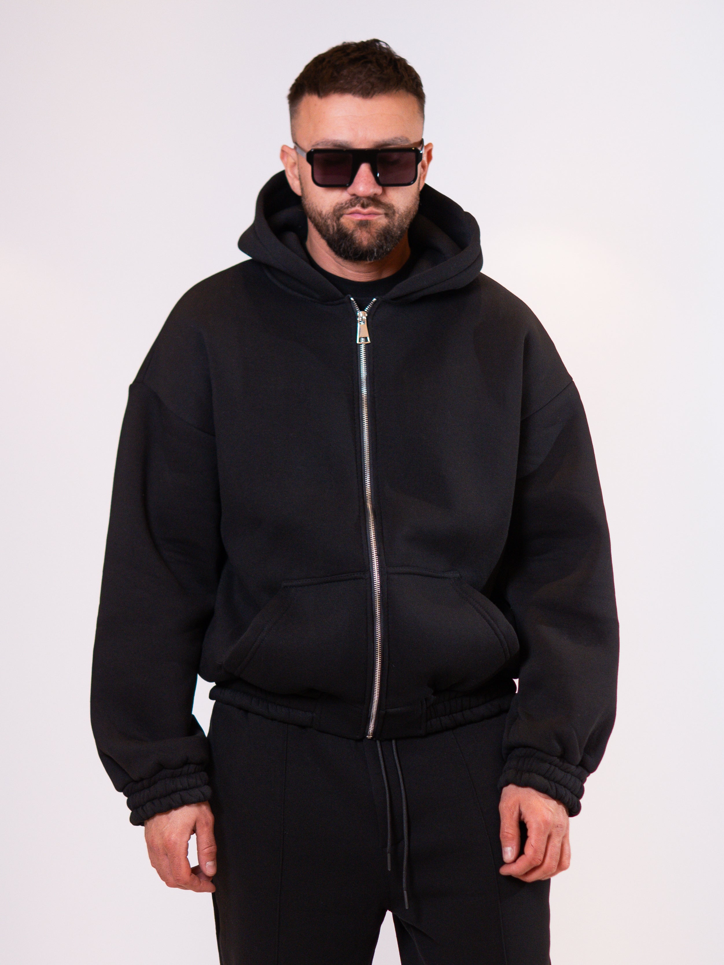 DIRETTORE Hoody ZIPBASICBL