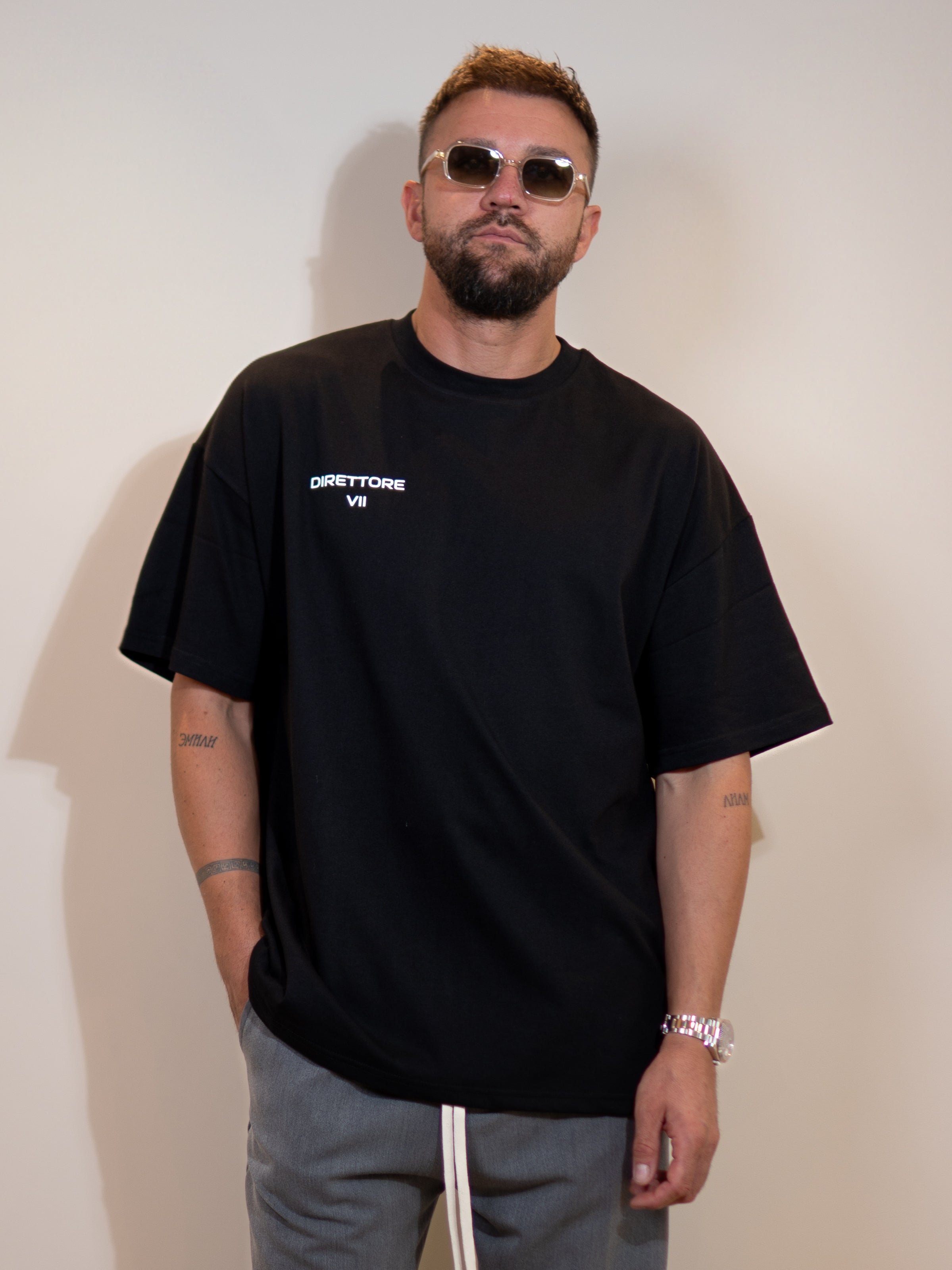 T-Shirt CHAMPAGNE Black