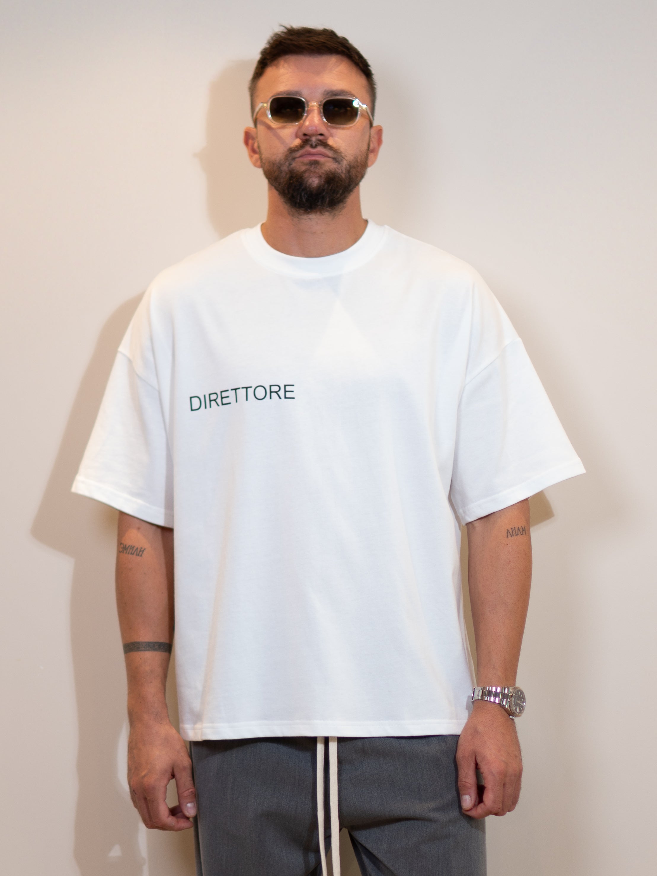 T-Shirt DIRETTORE2 White