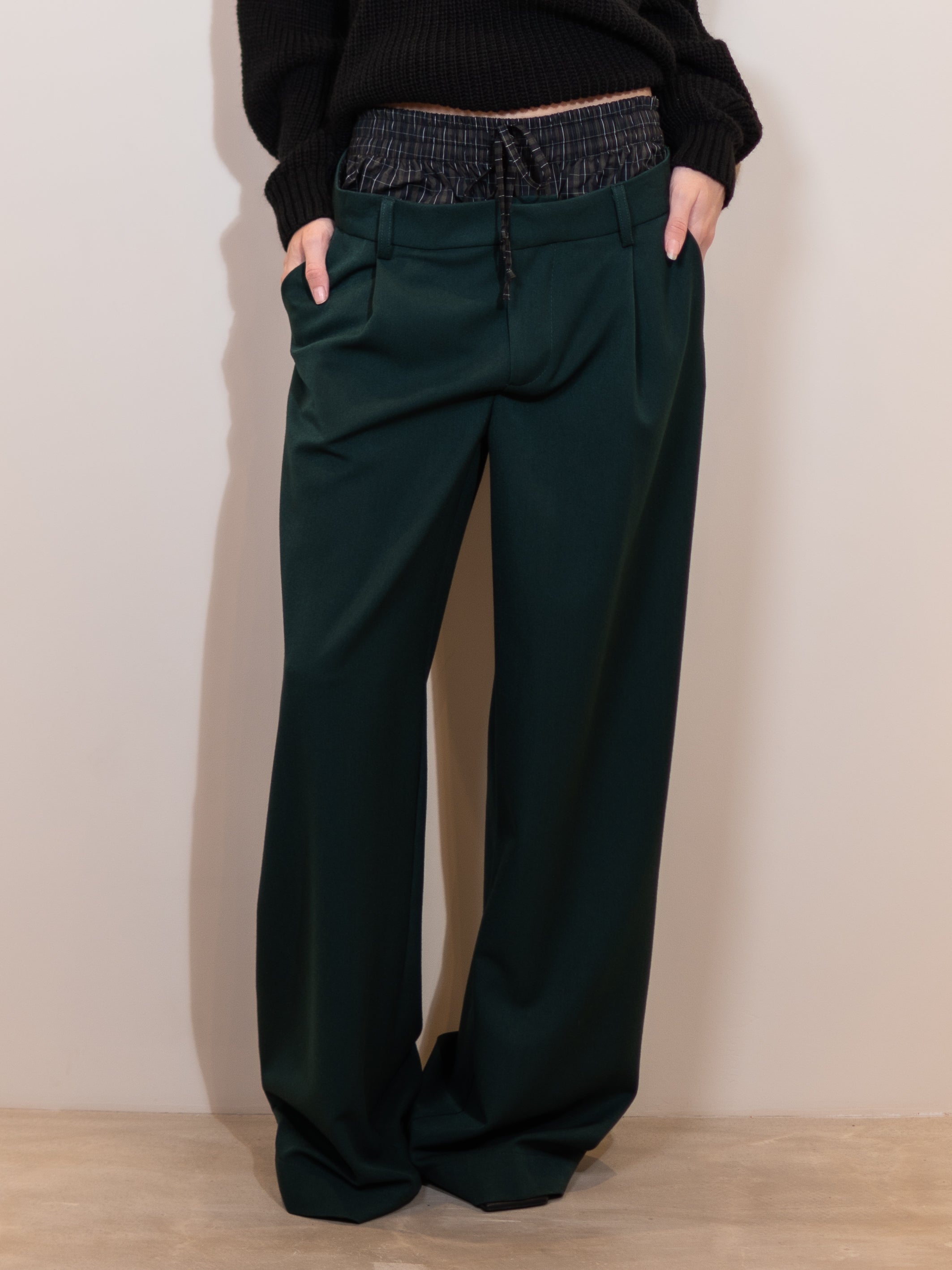 Pants ELEGT Green
