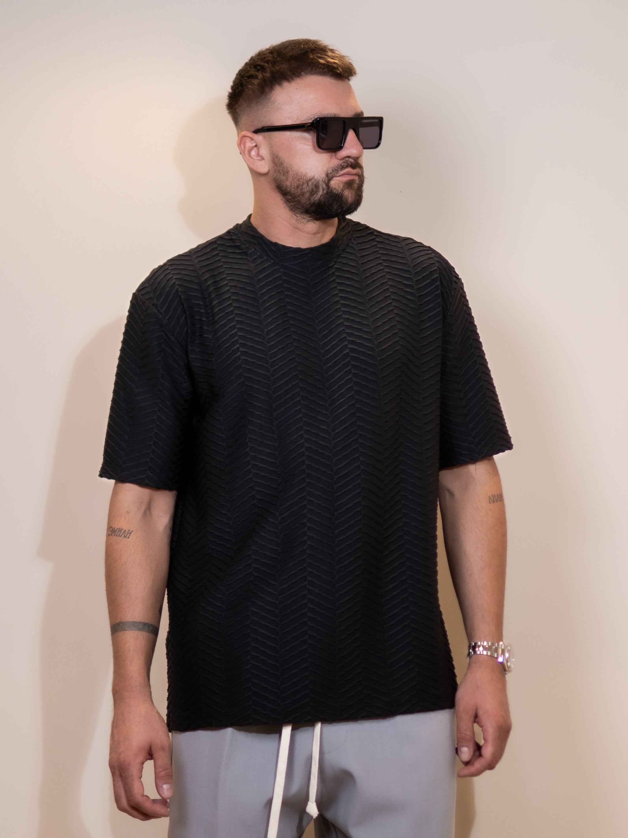 T-Shirt RIPPED Black