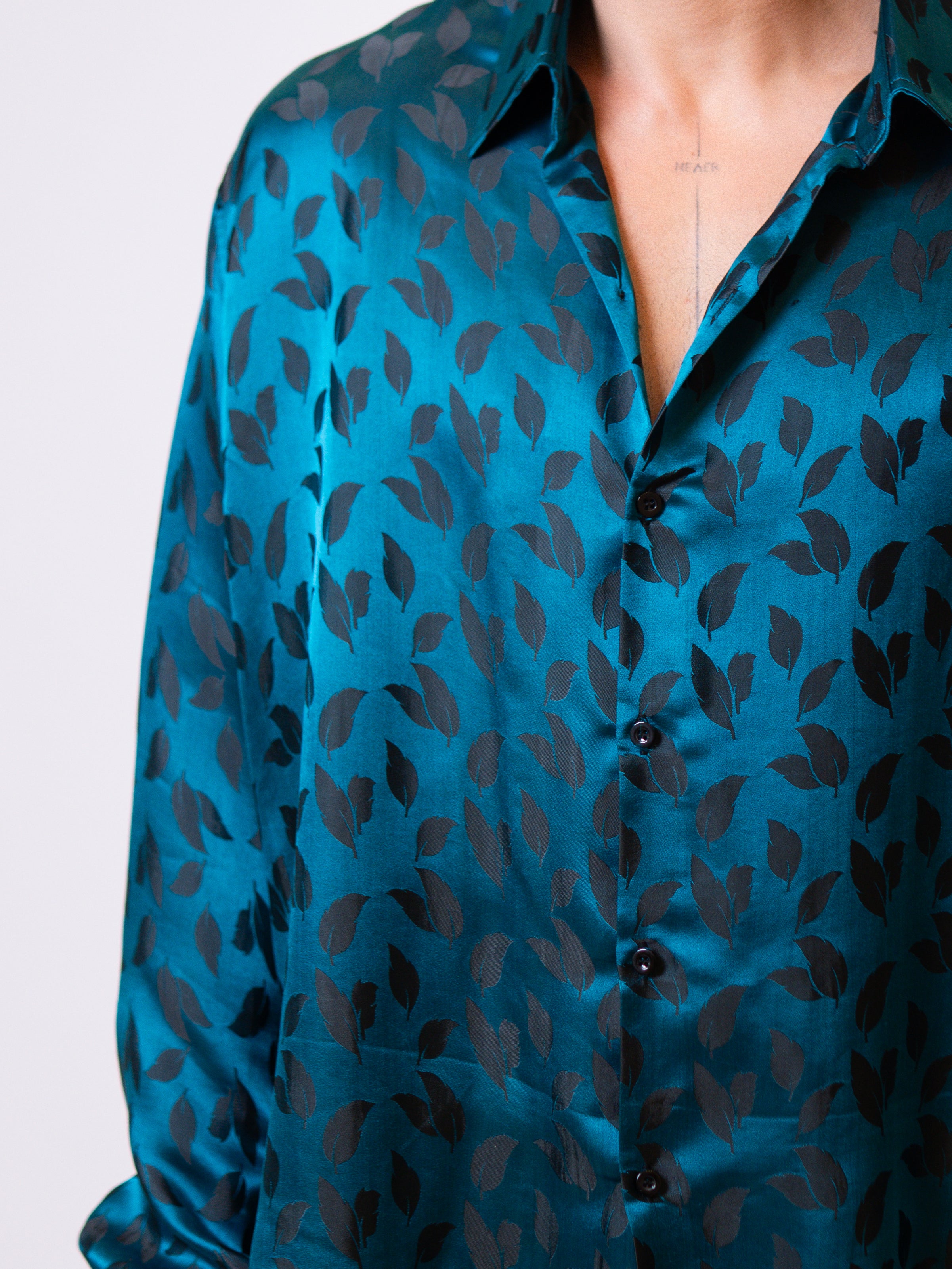 DIRETTORE silk shirt LEAVE