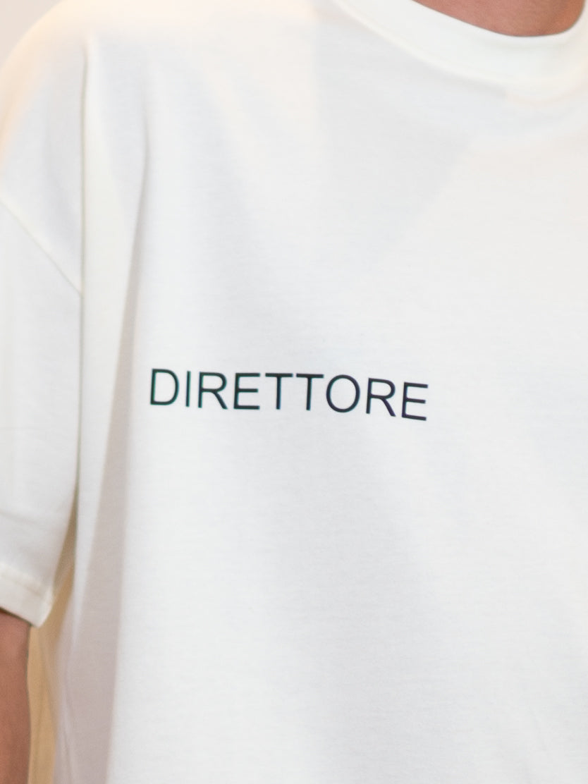 T-Shirt DIRETTORE White