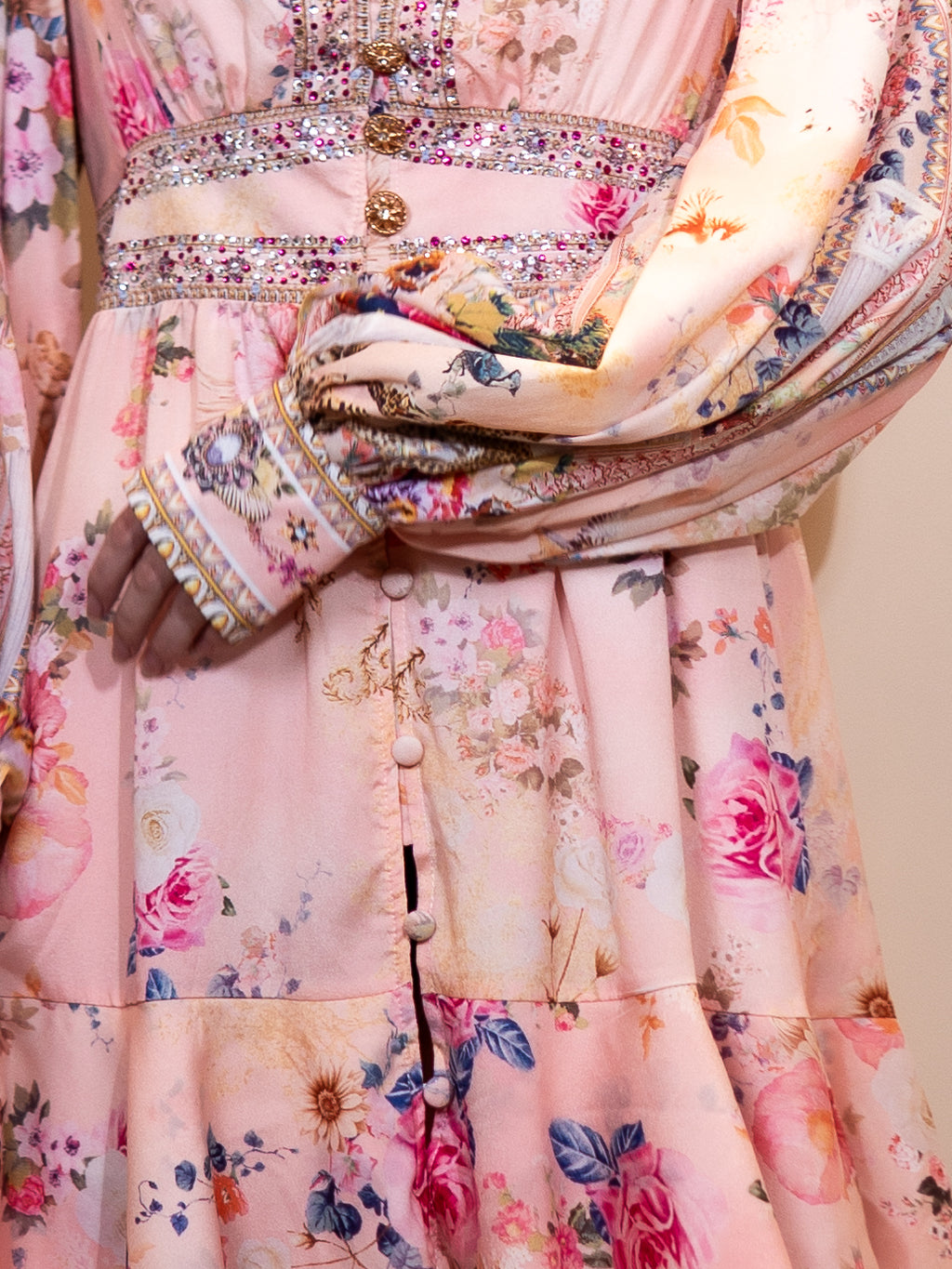 Rose Multicolor Dress FLOW