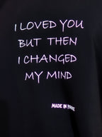 T-Shirt LOVEDYOU Black
