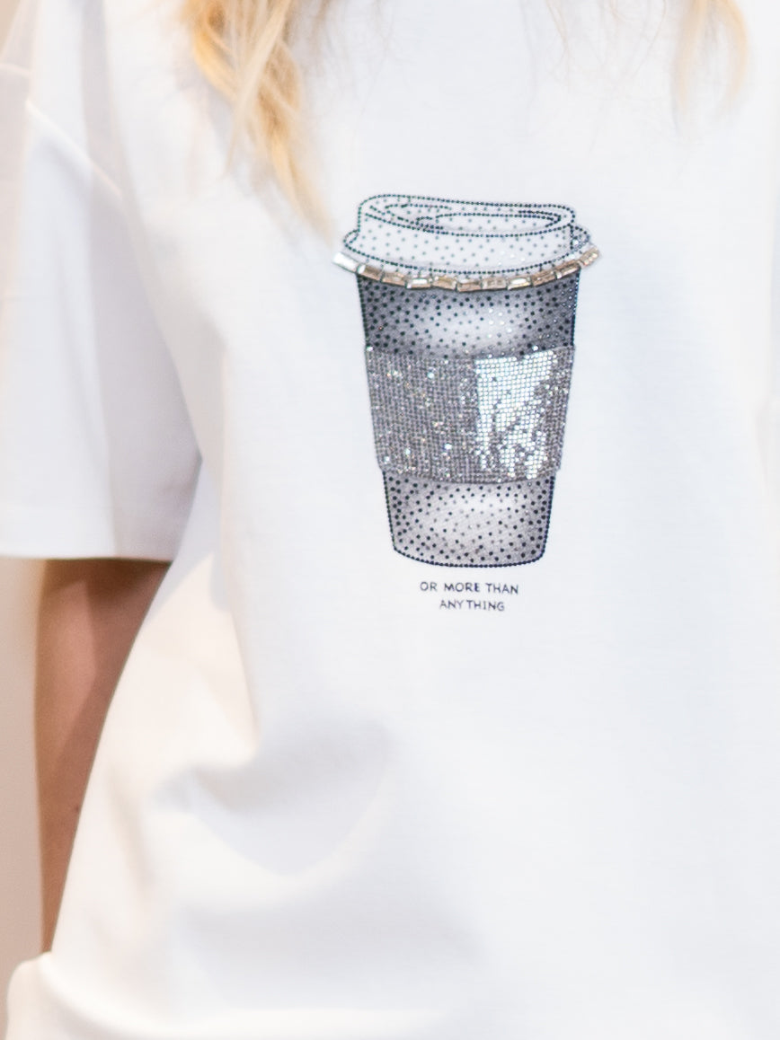 T-Shirt BLING White