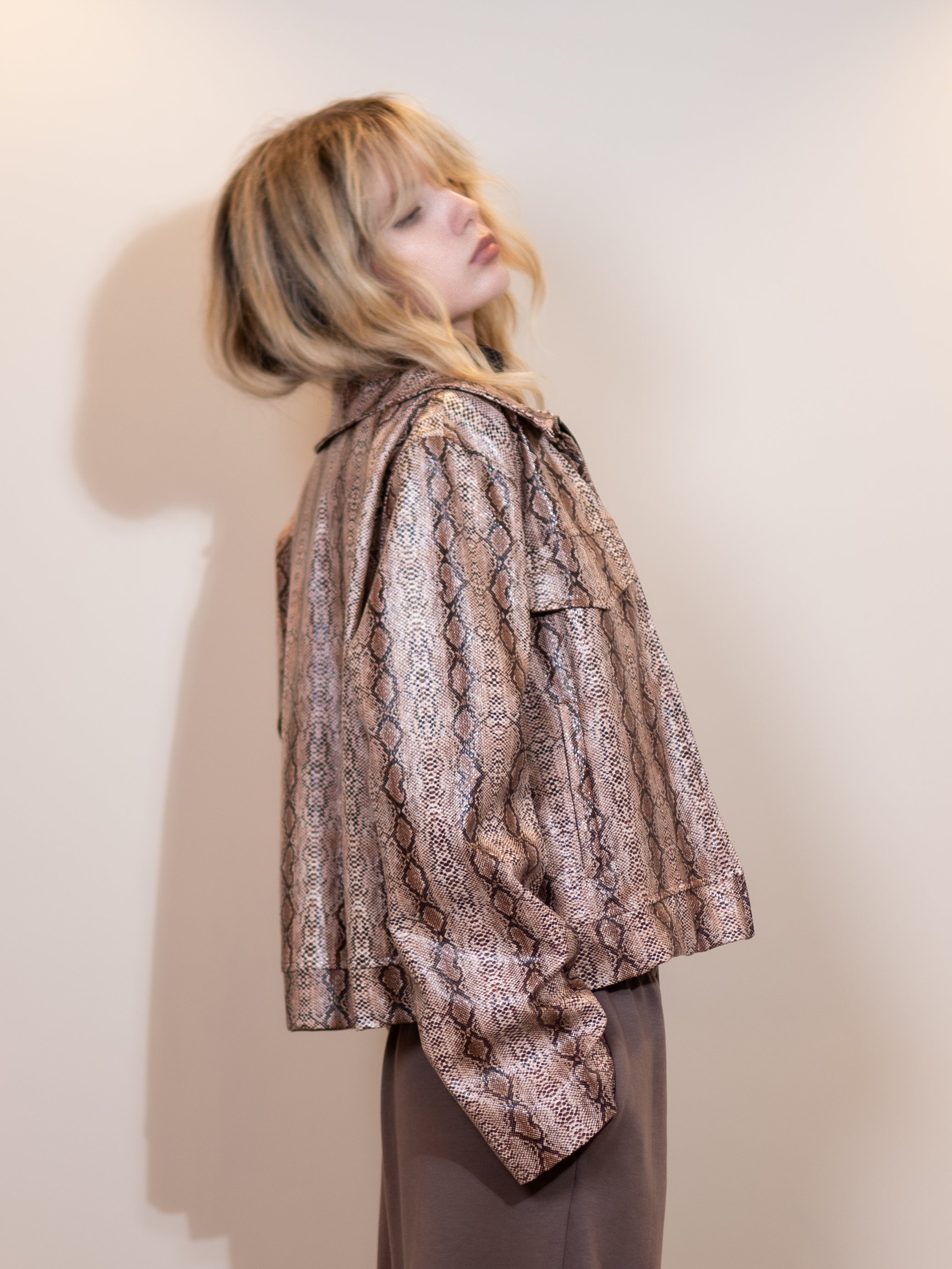 Snake Print Jacket SPYTH