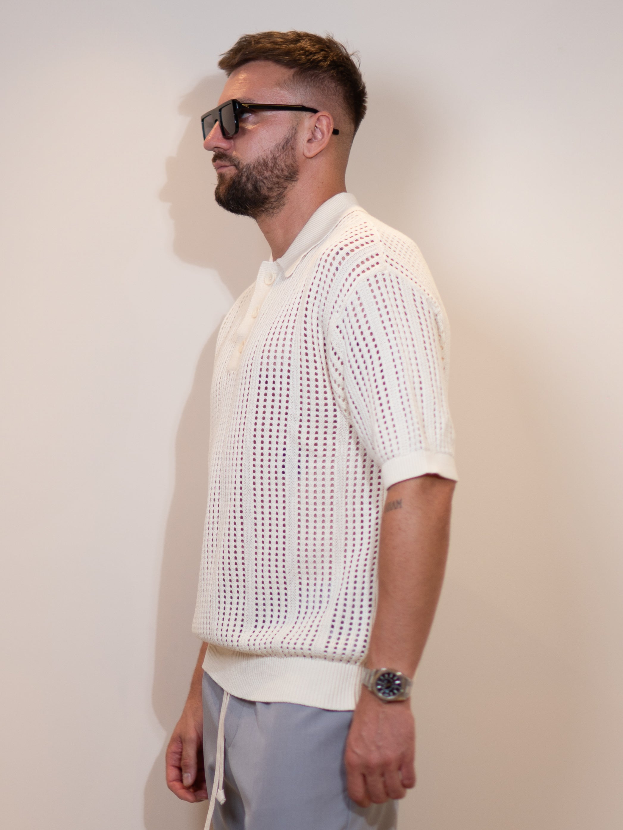 Knit Shirt ALPA Panna