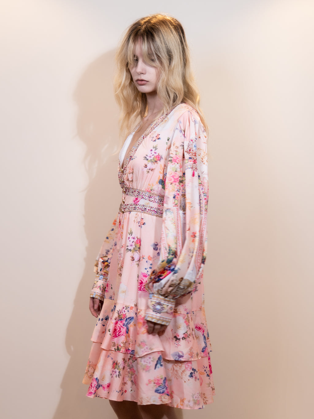 Rose Multicolor Dress FLOW