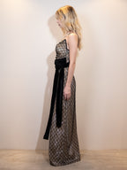 Cream Dress NITE Black