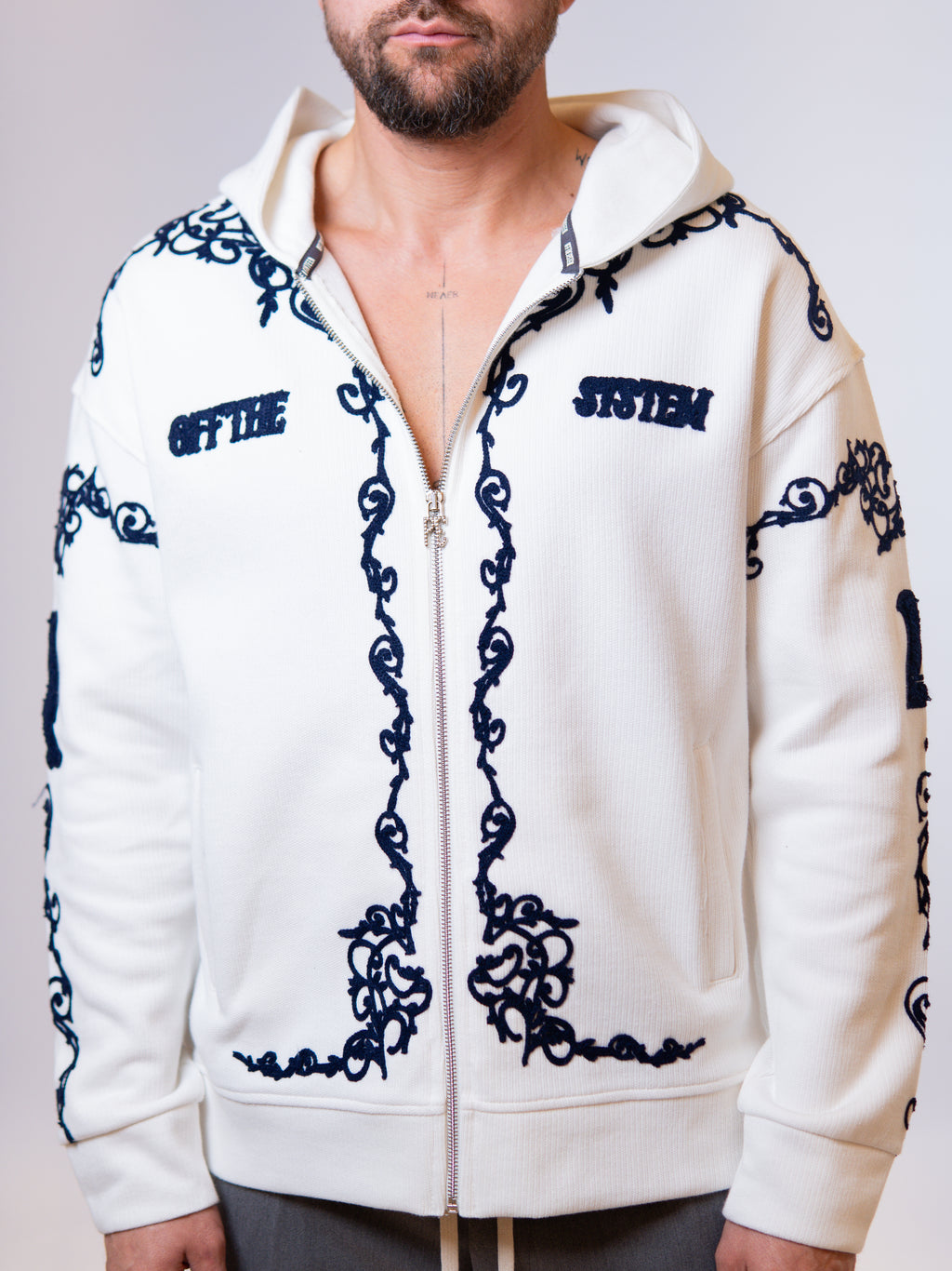 DIRETTORE Zip Hoody D01TULUM