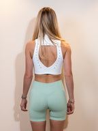 Gym Shorts Khaki Black