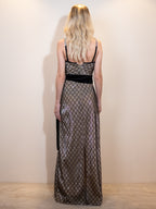 Cream Dress NITE Black