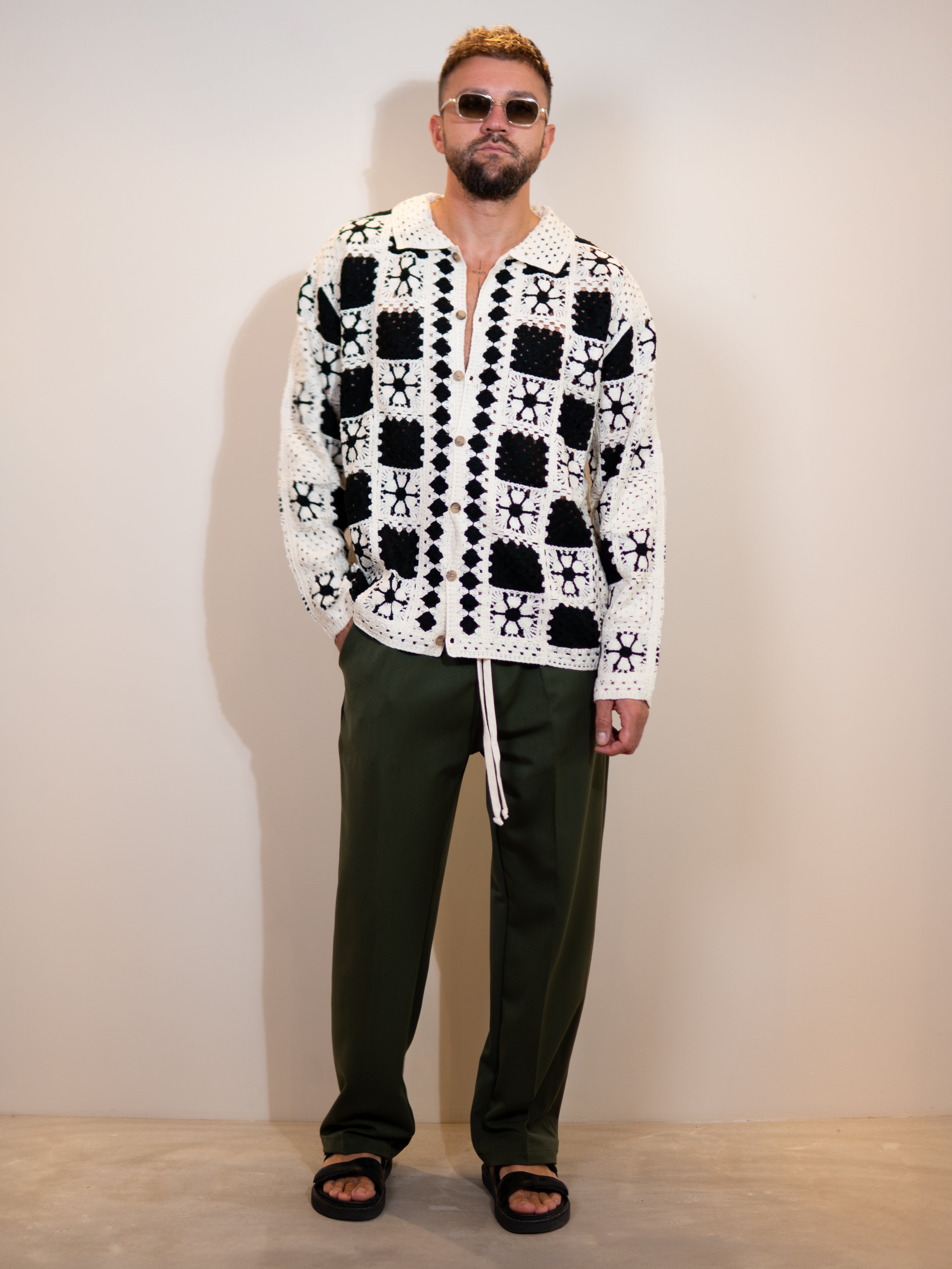 Knit Vest CAPRI White