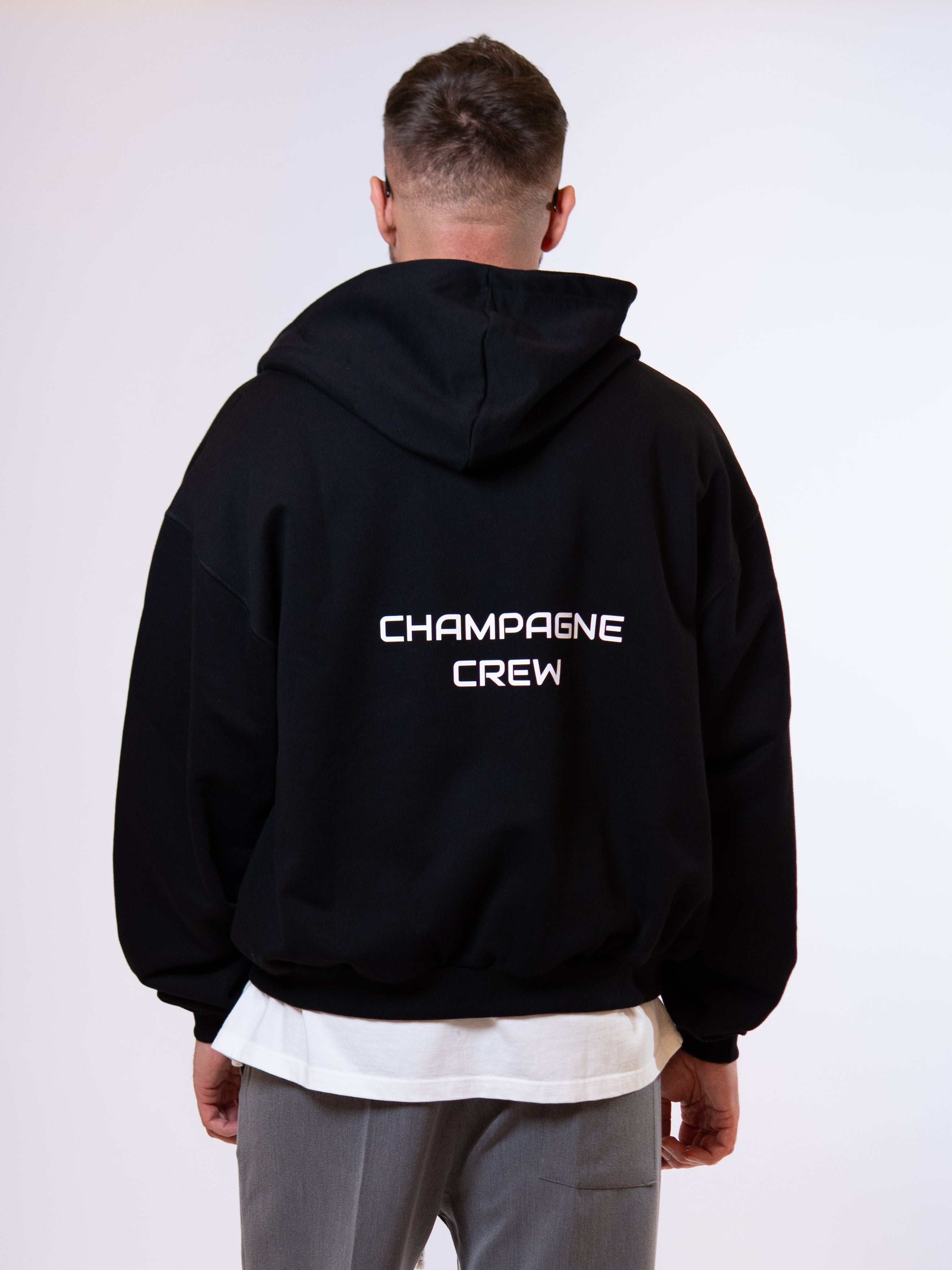 DIRETTORE Zip Hoody CHAMPAGNE