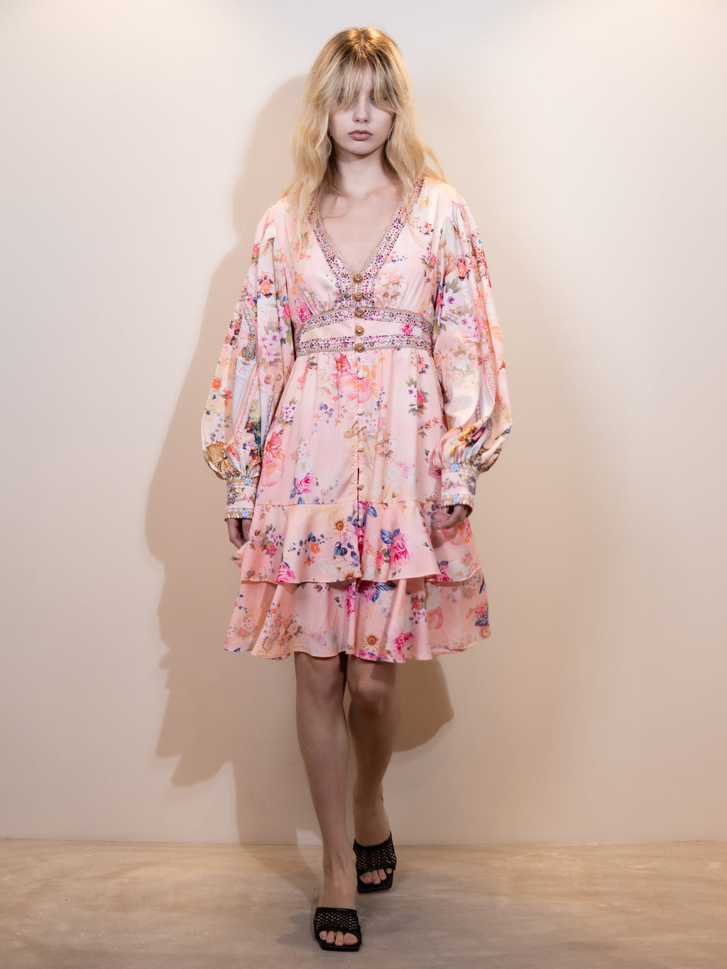 Rose Multicolor Dress FLOW