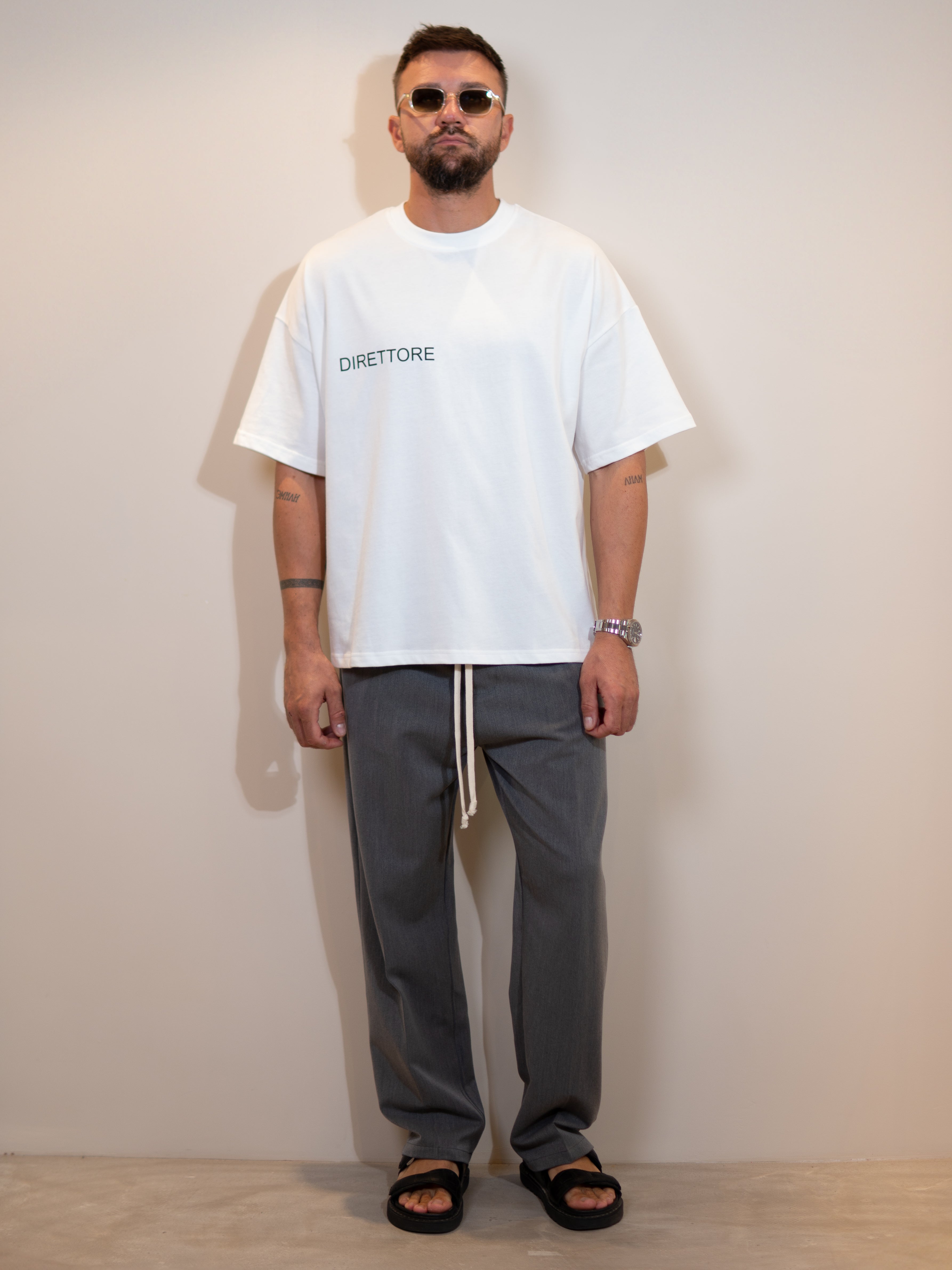T-Shirt DIRETTORE2 White