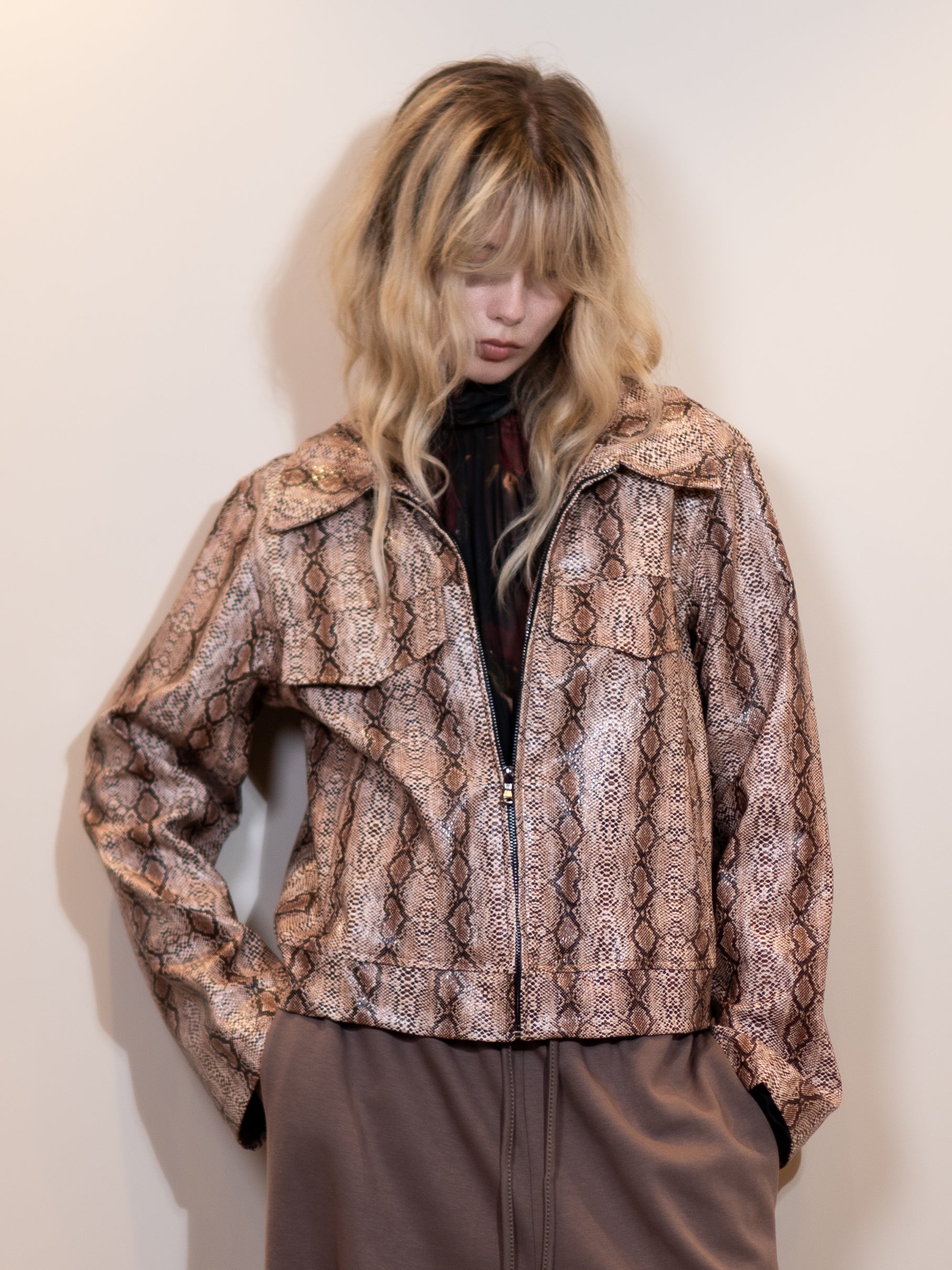 Snake Print Jacket SPYTH