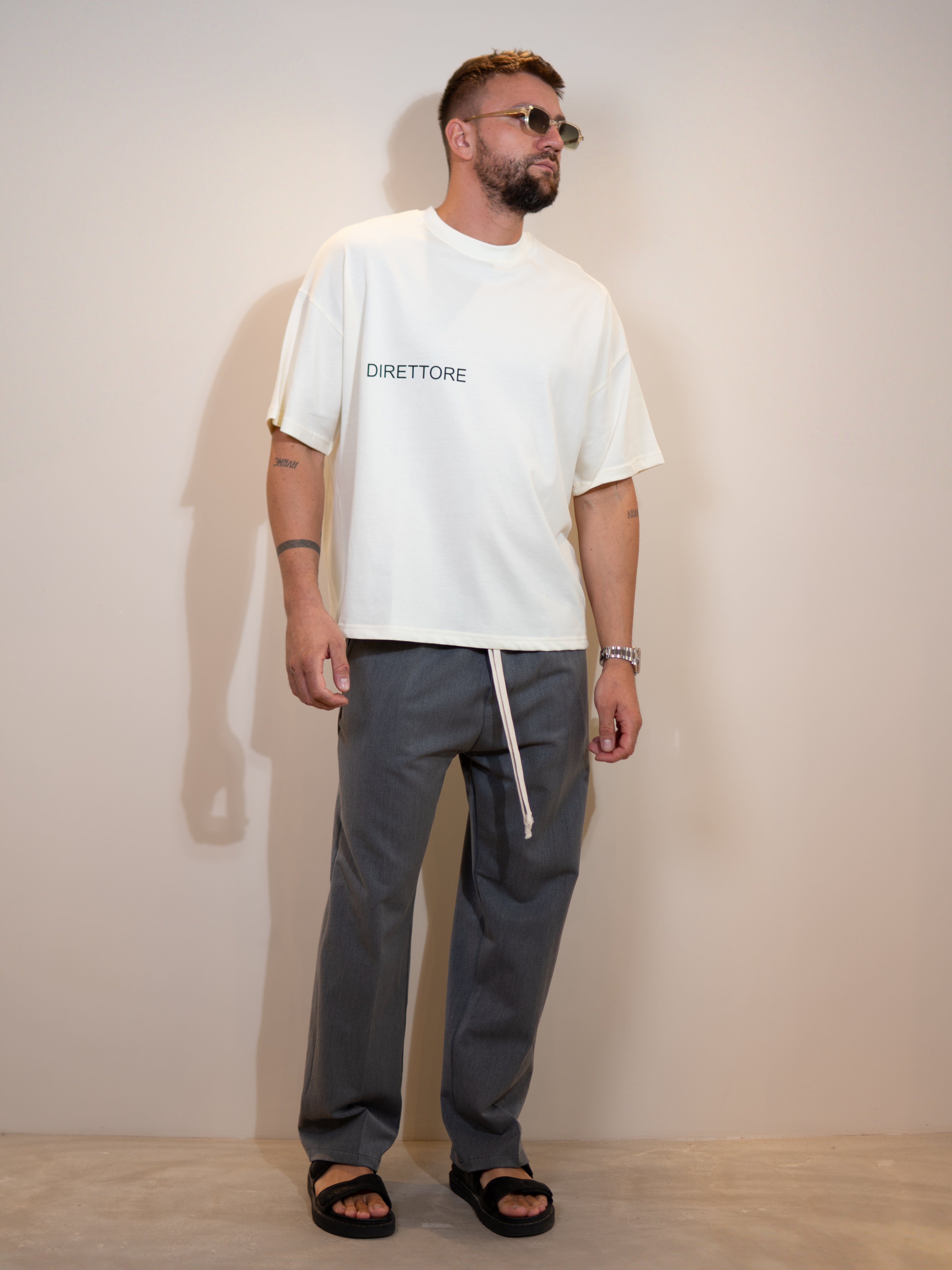 T-Shirt DIRETTORE White