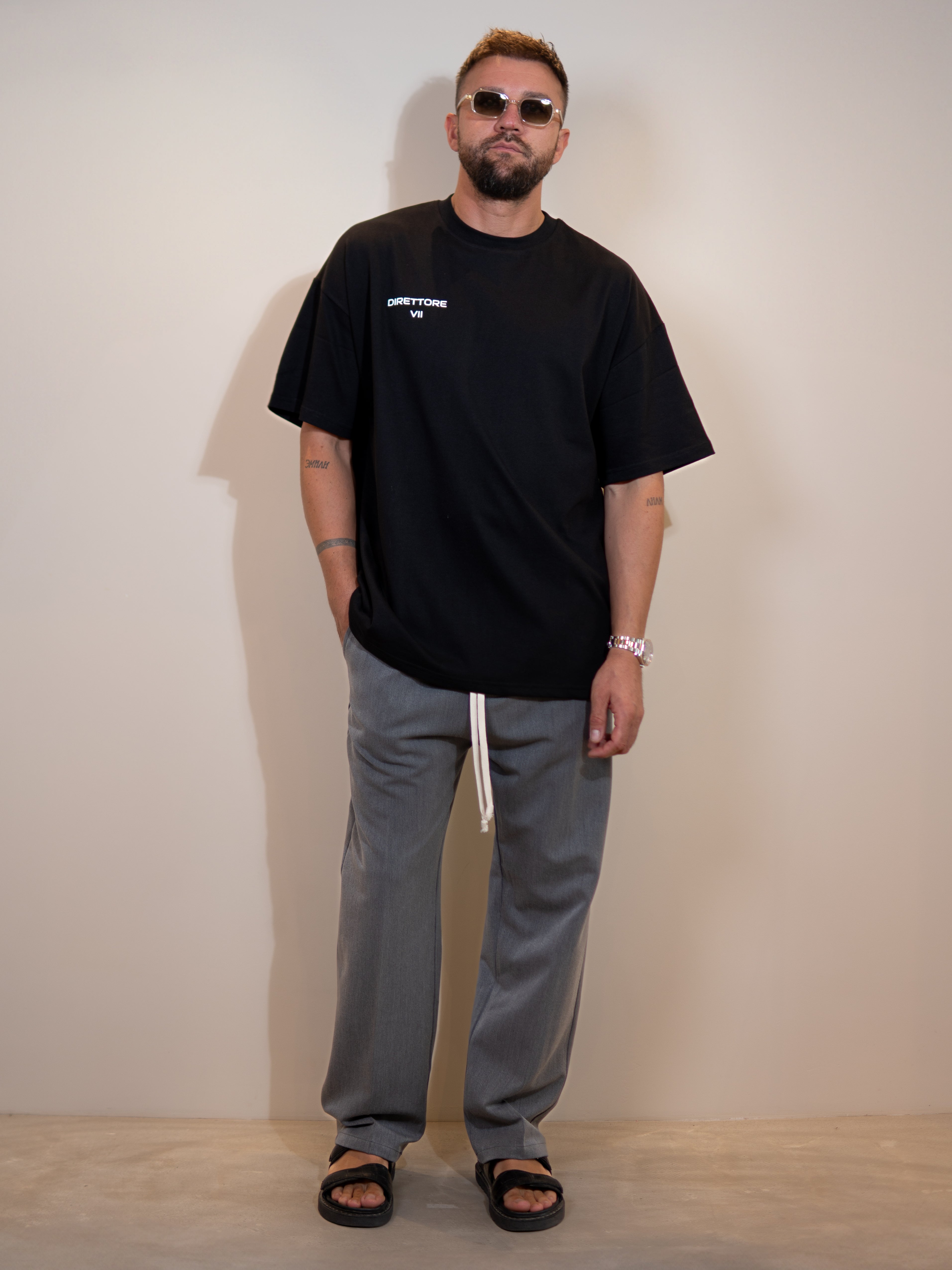 T-Shirt CHAMPAGNE Black