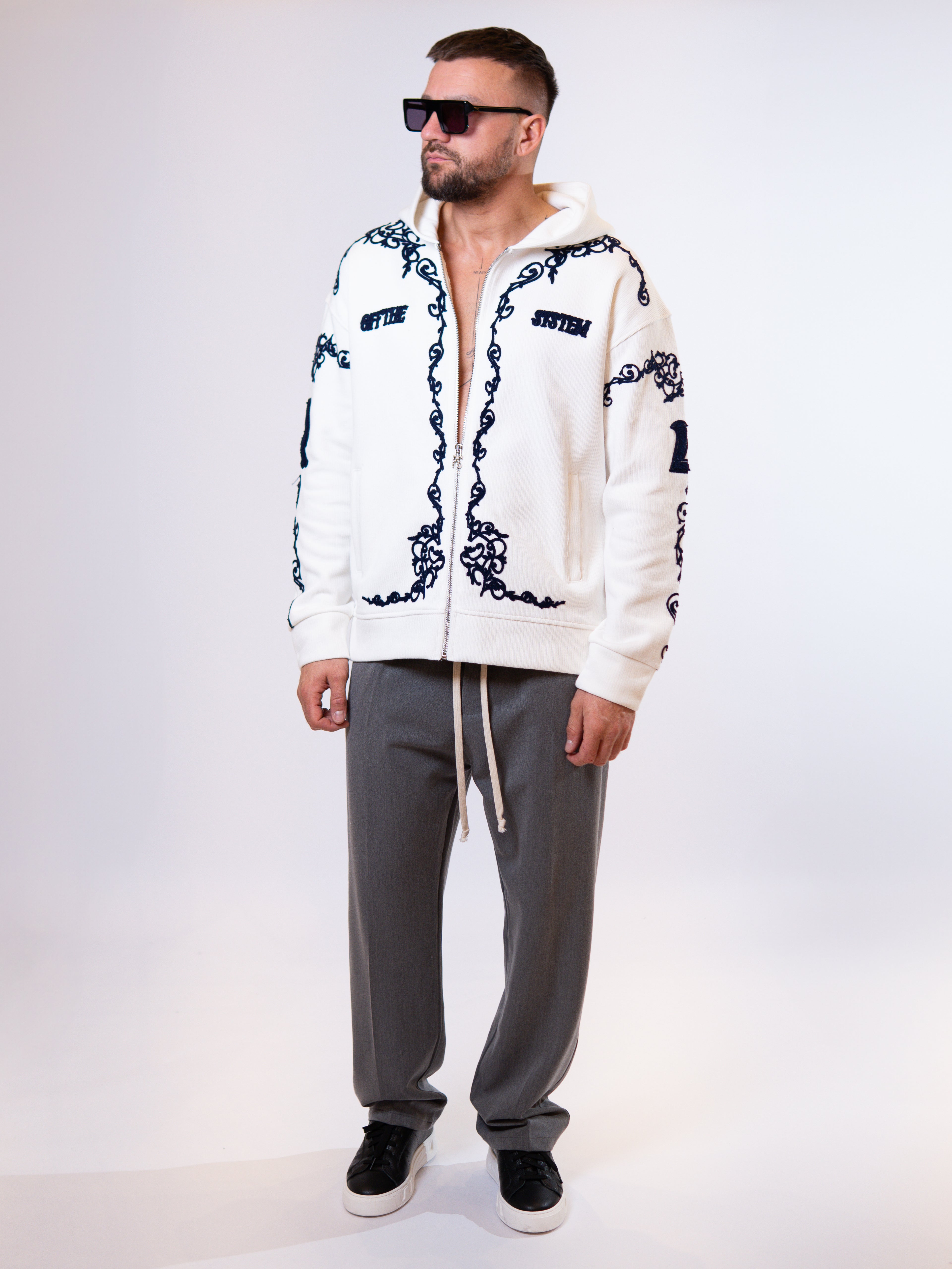 DIRETTORE Zip Hoody D01TULUM