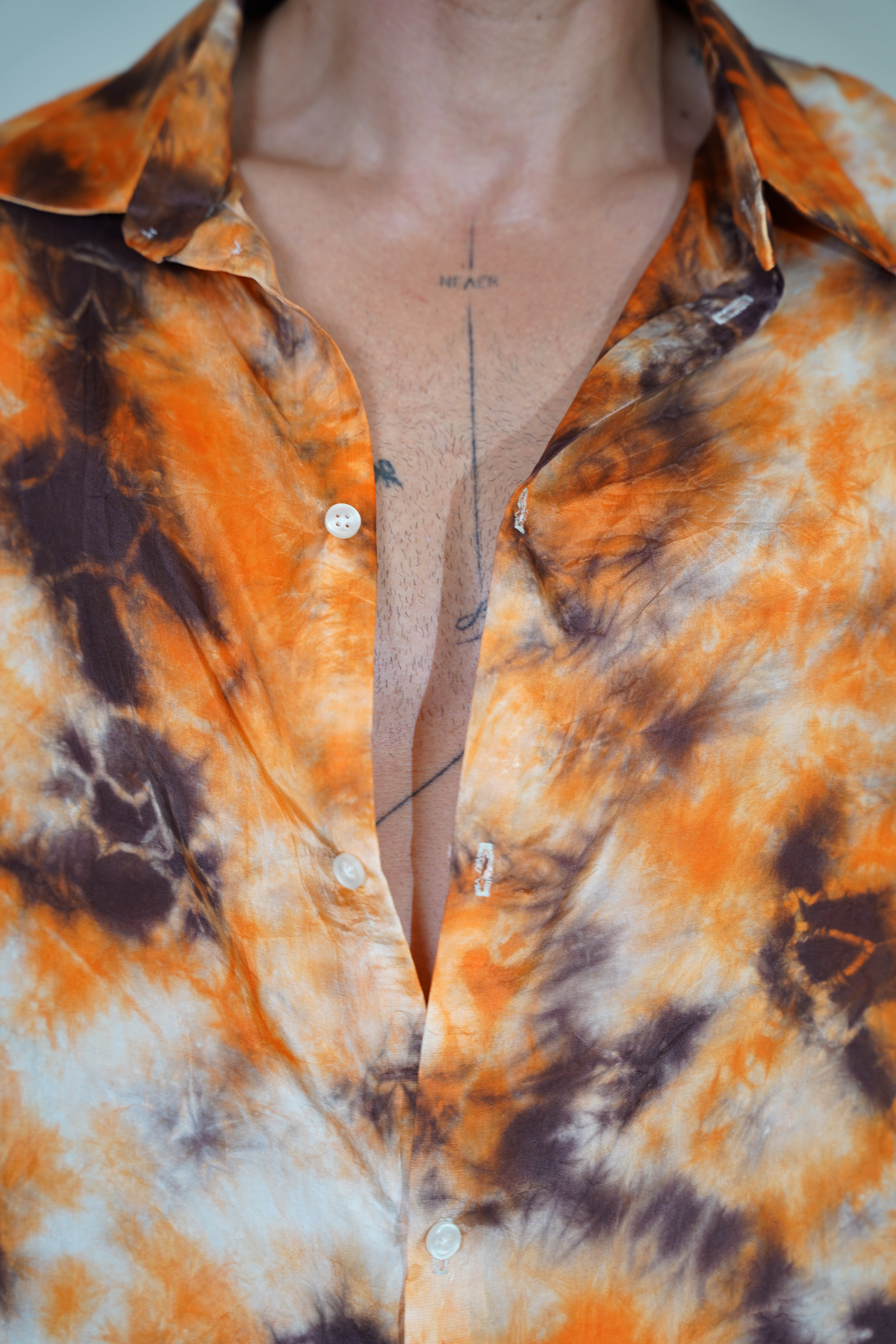 Marbella Sunset Silk Shirt