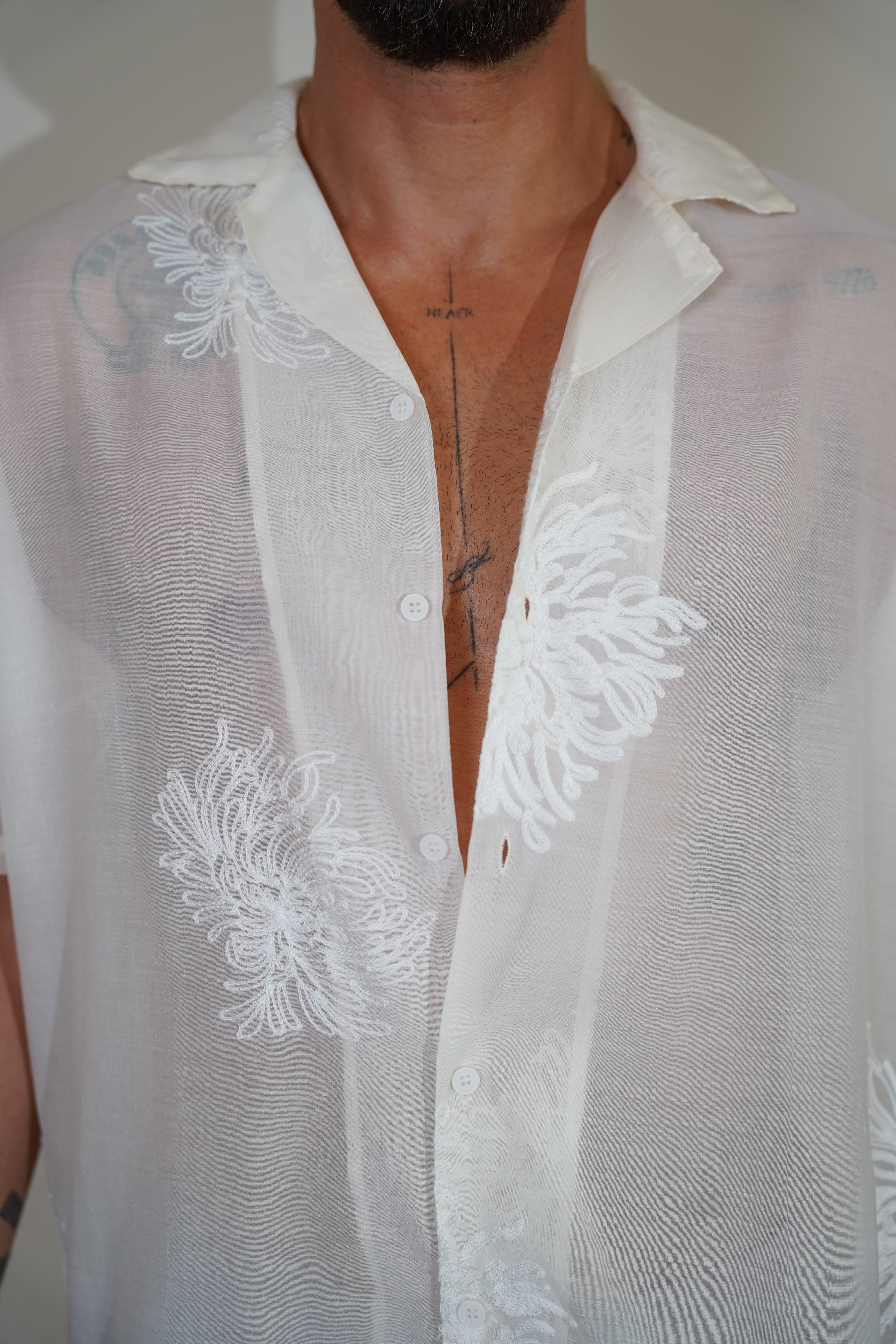 Embroidered Resort Shirt