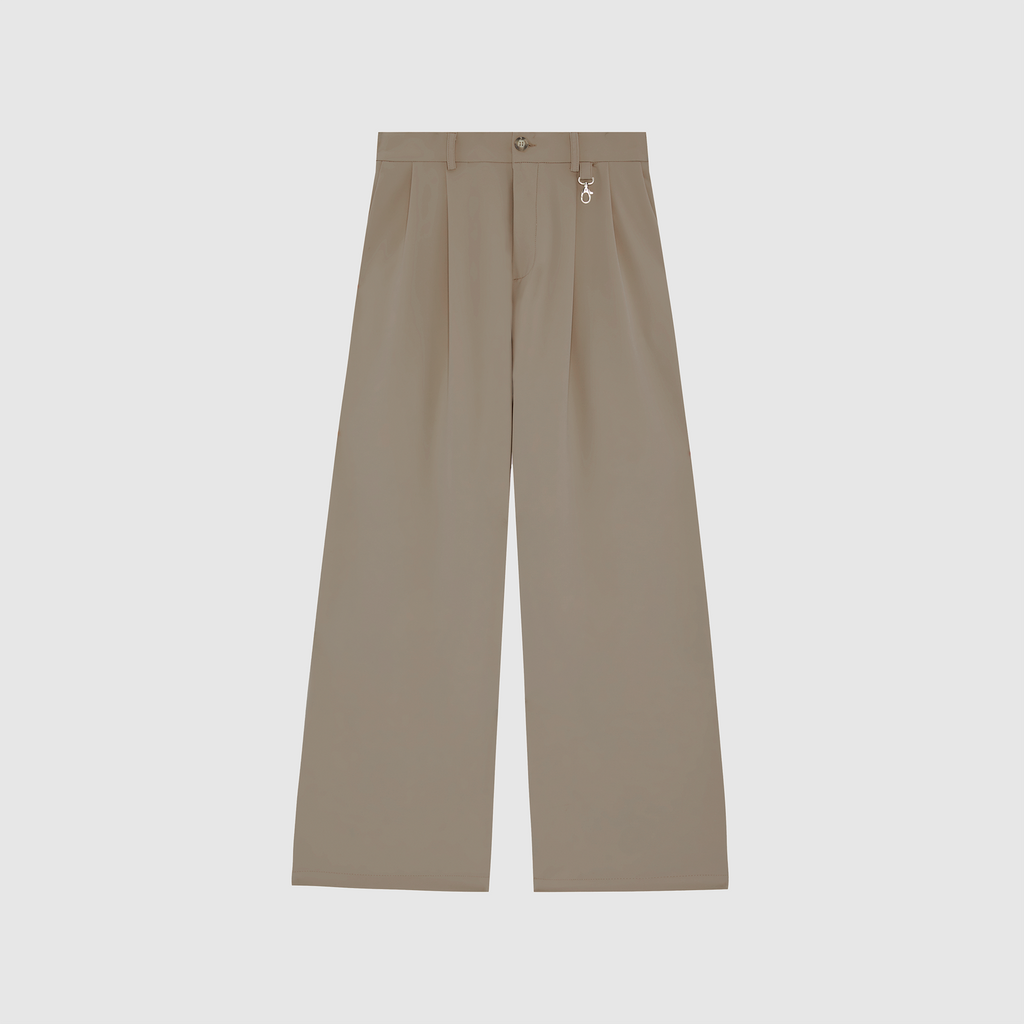Silk Clay Everyday Pleated Pants