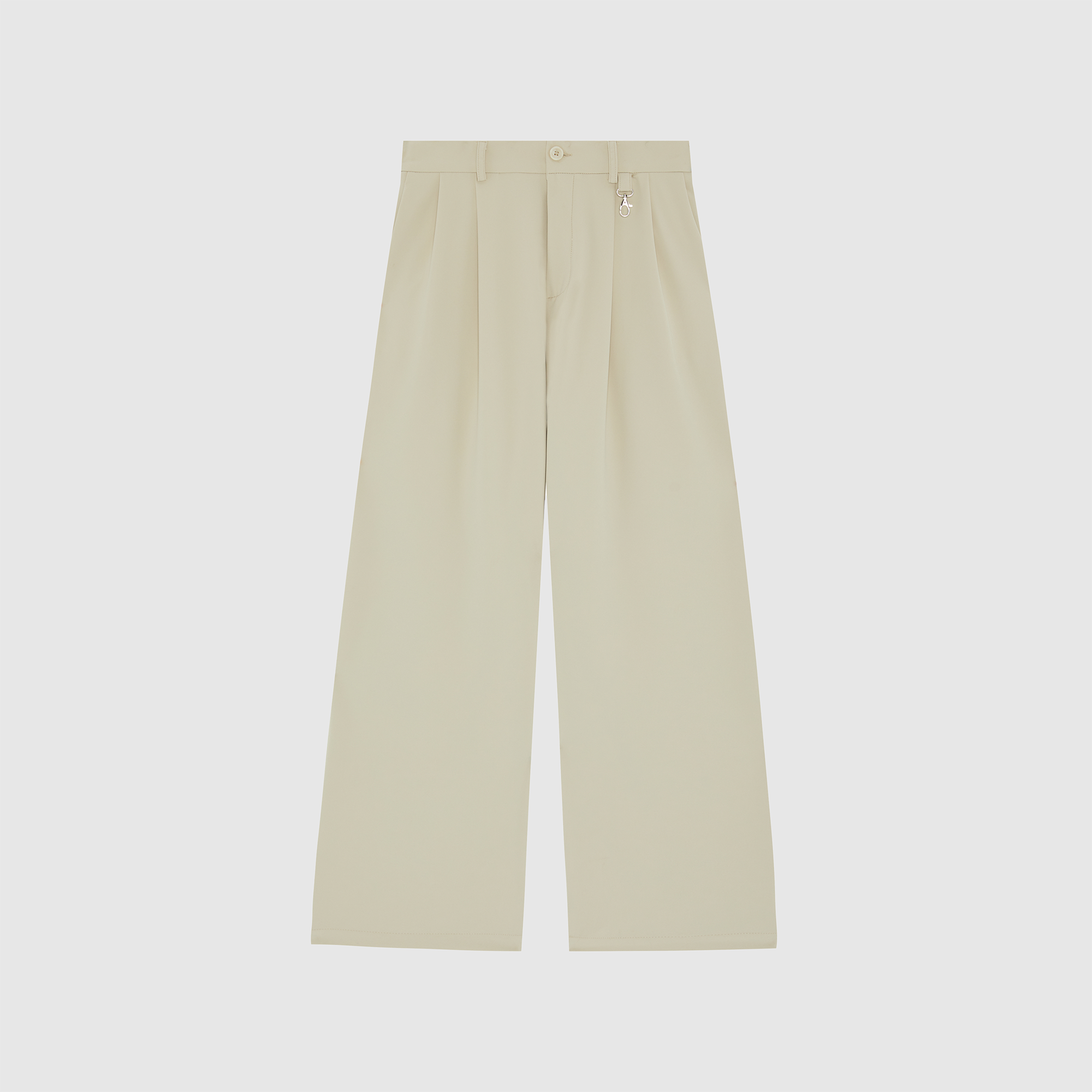Pure Sand Everyday Pleated Pants