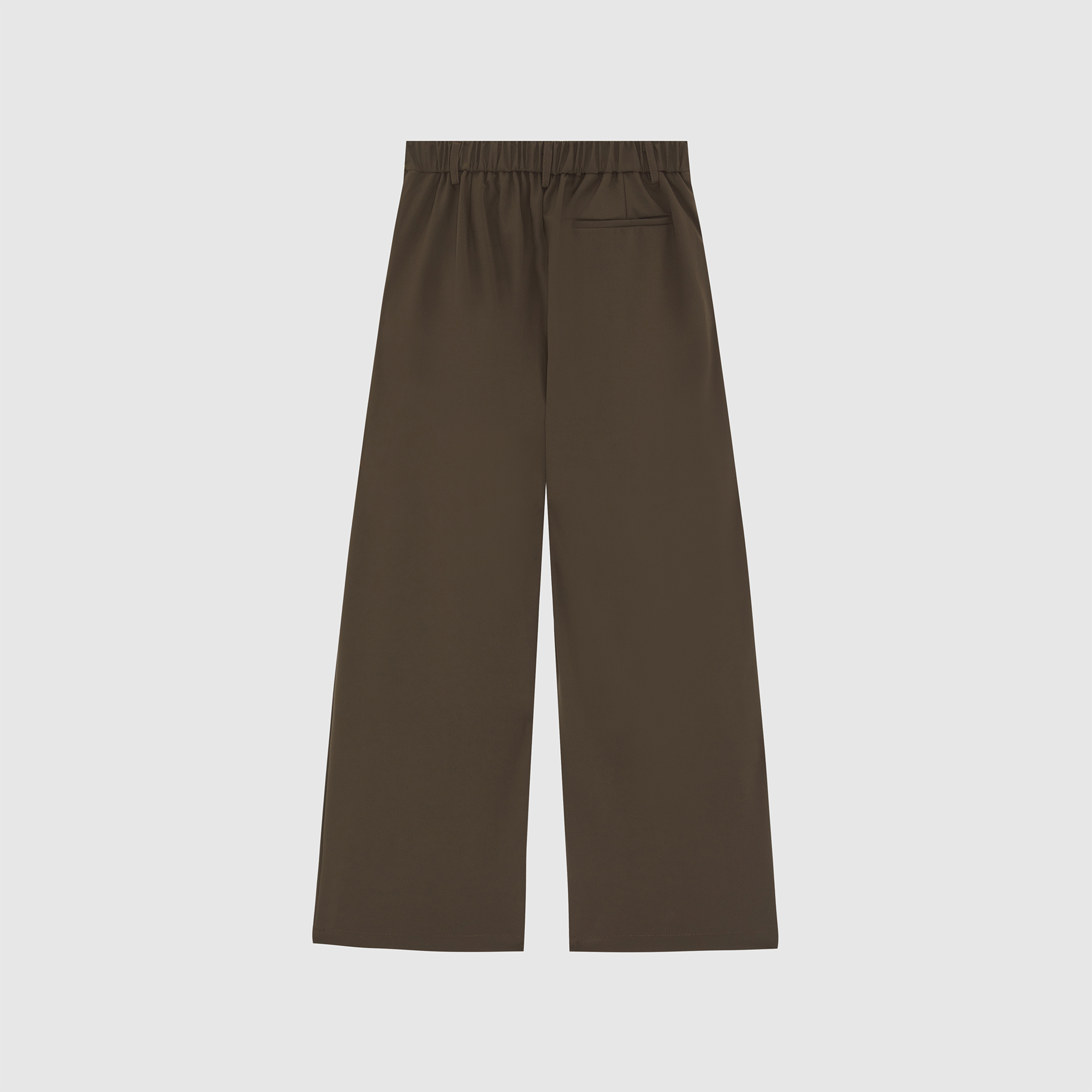 Mocha Brown Everyday Pleated Pants