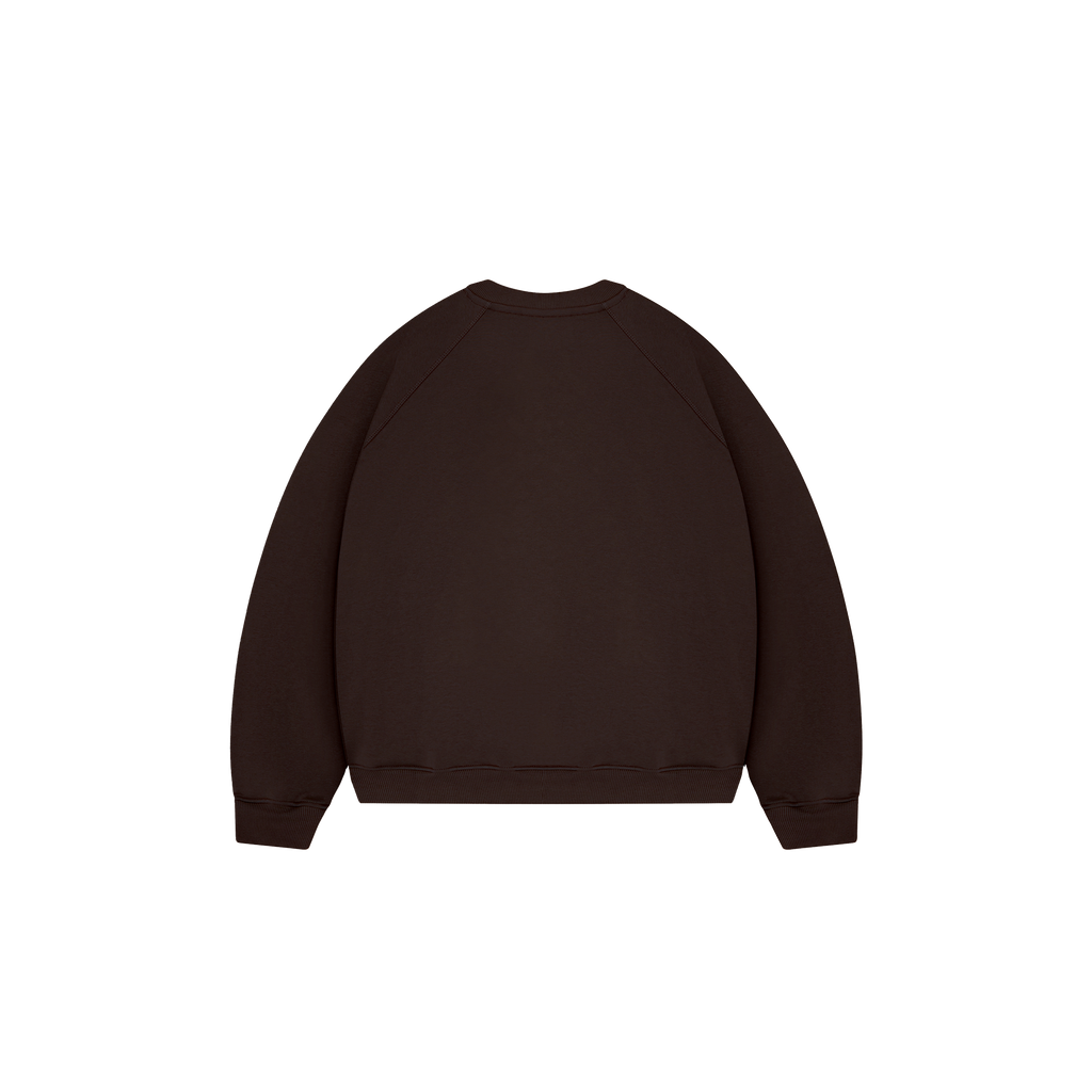 EVERYDAY MOCHA BROWN CREWNECK SUMMER SALE