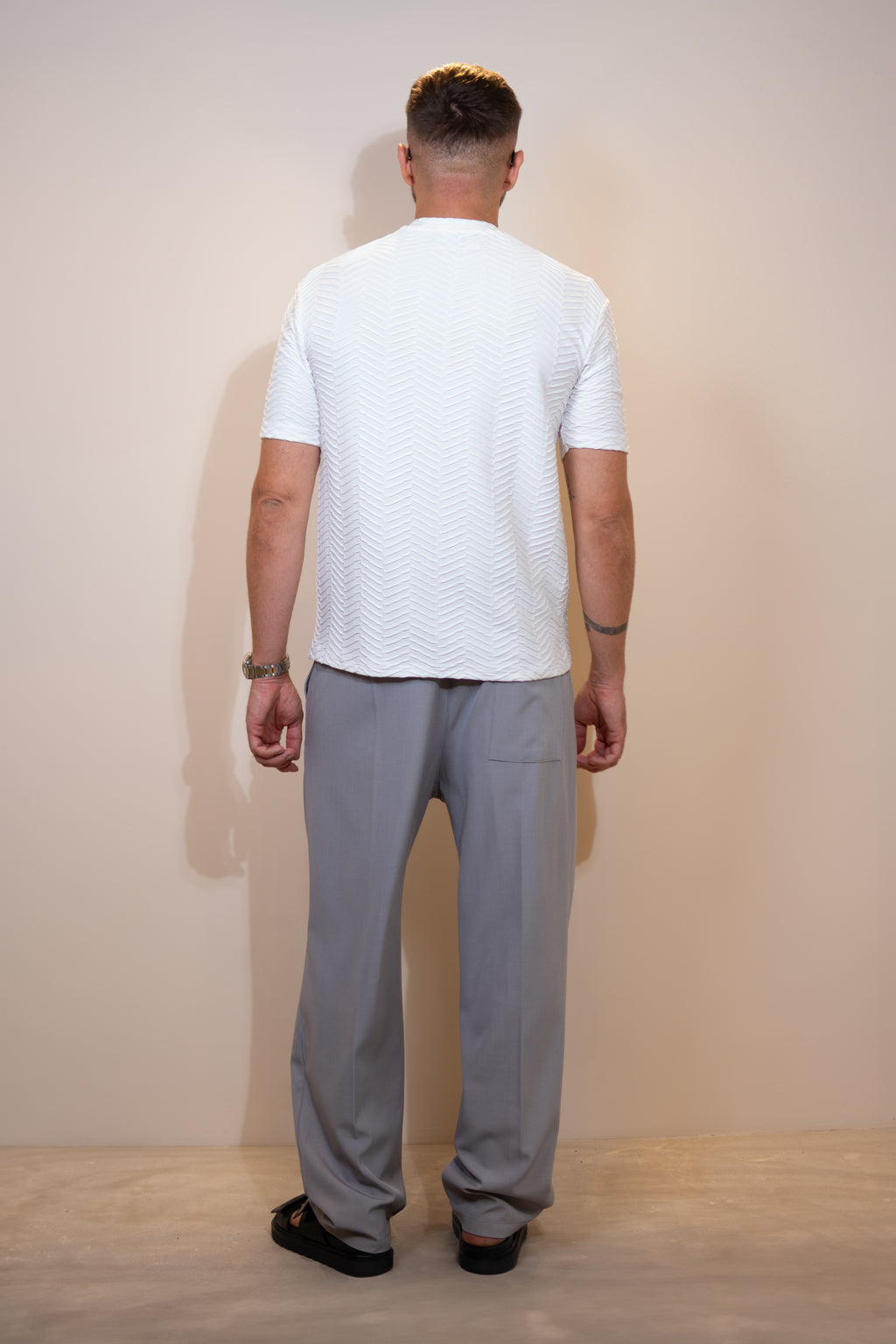 shirt white riped