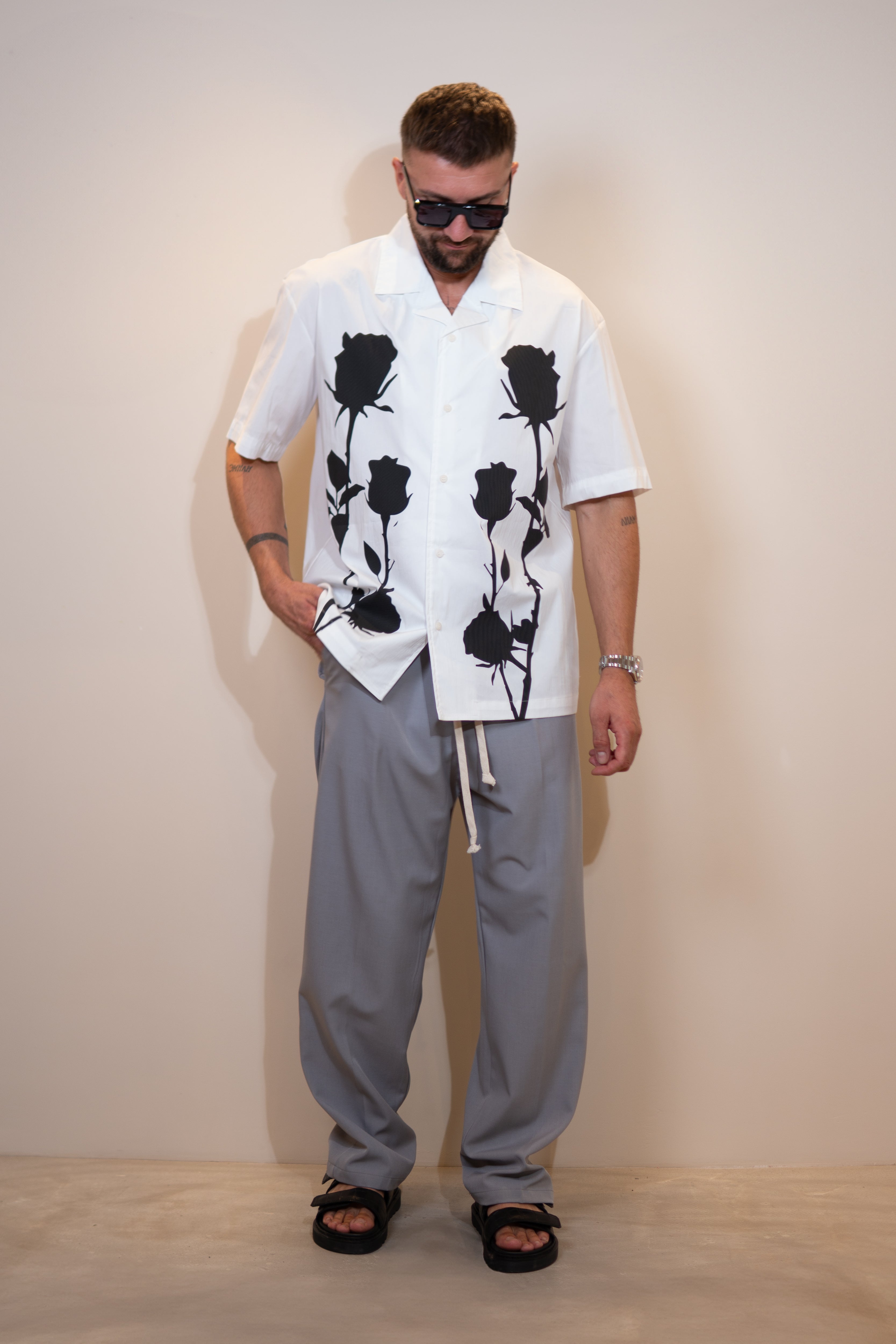 shirt WNB white floral
