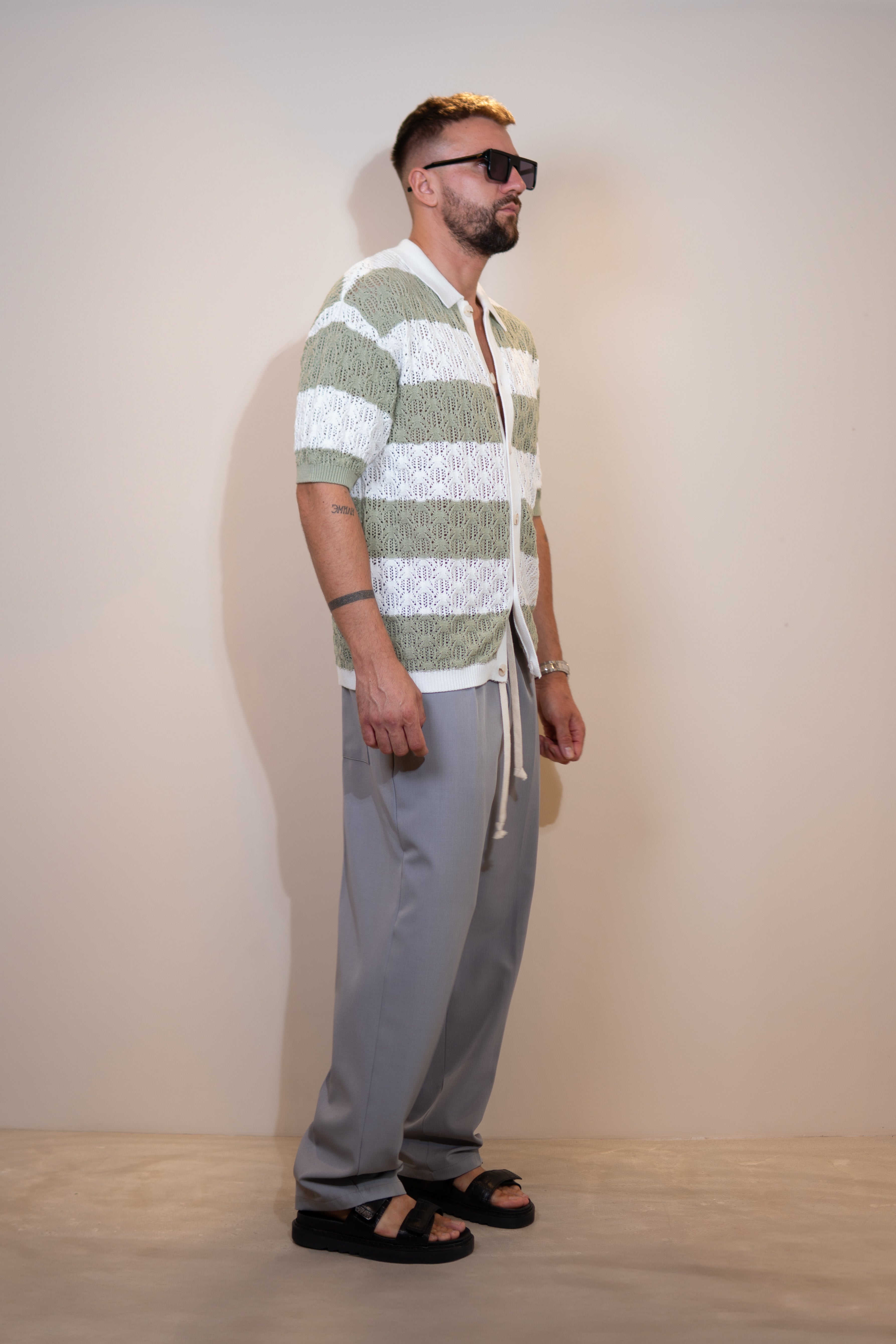strick green