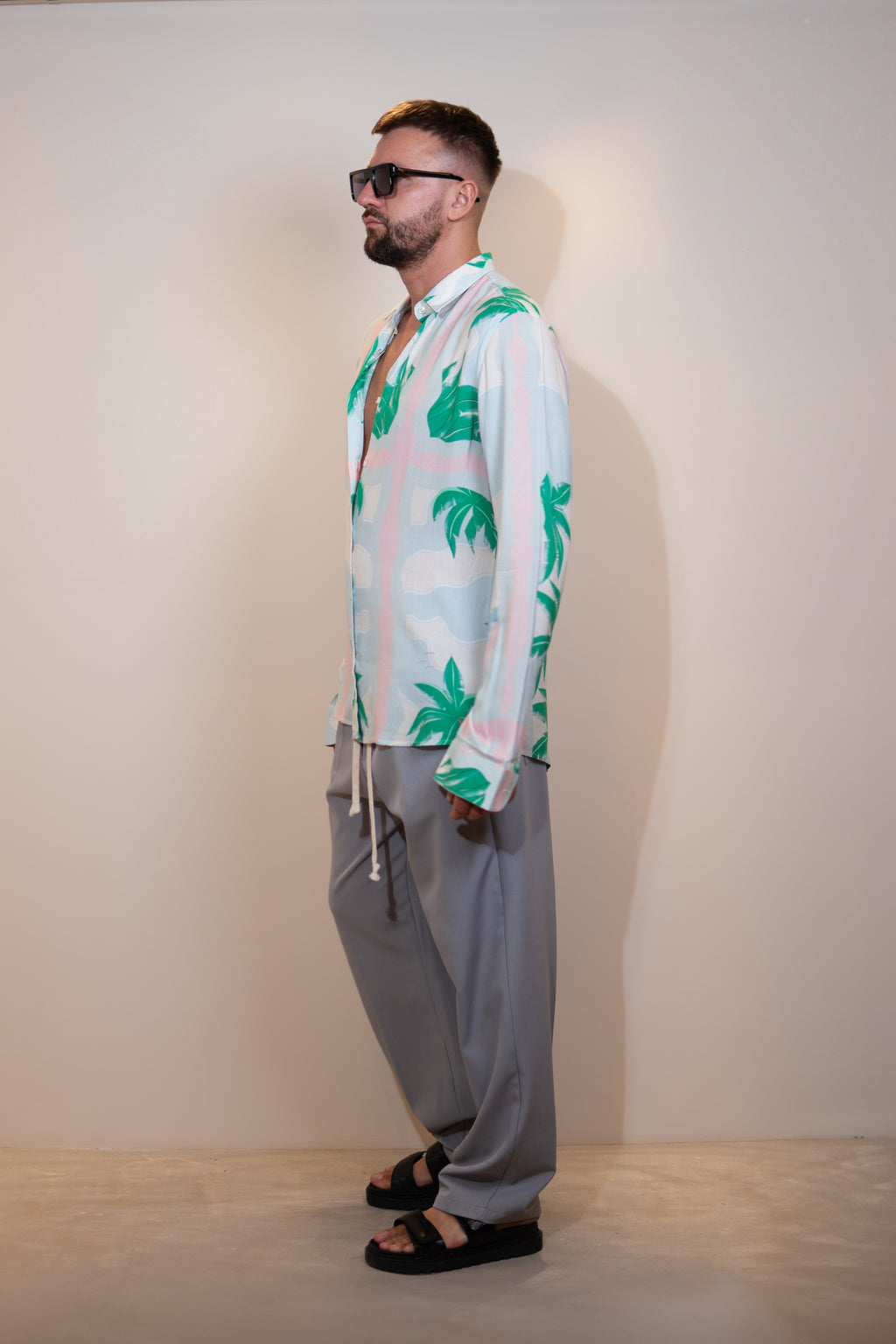 shirt WNB green palm-1